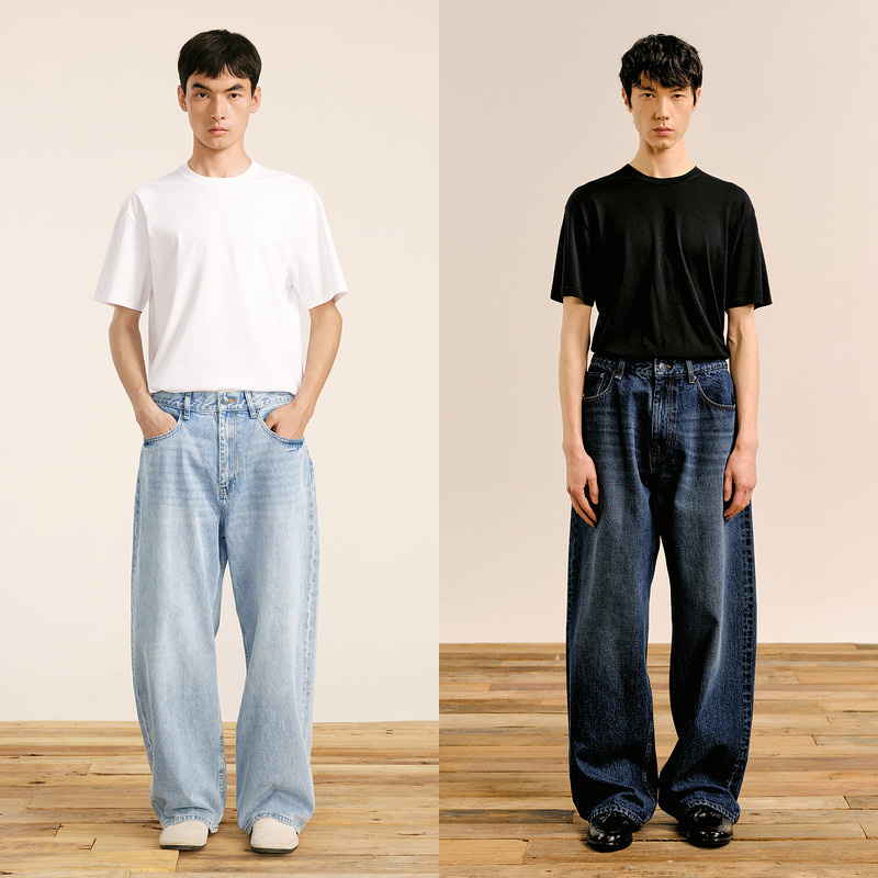 速写 青年男士牛仔裤 9O7E13290 620元