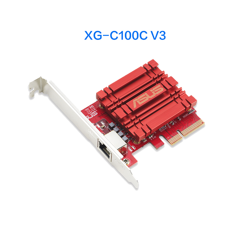 ASUS 华硕 XG-C100C/CN/ 低辐射万兆10G网卡 RJ45接口 V3版本 699元（需用券）