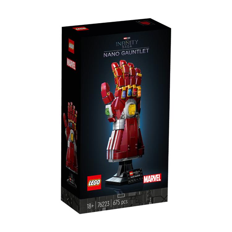 LEGO 乐高 复仇者联盟 76223 钢铁侠无限纳米手套 489元