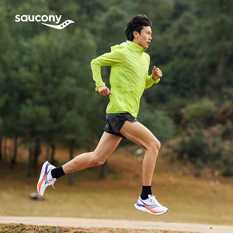 值选、88VIP：saucony 索康尼 啡速4竞速训练跑步鞋男专业马拉松缓震回弹运动