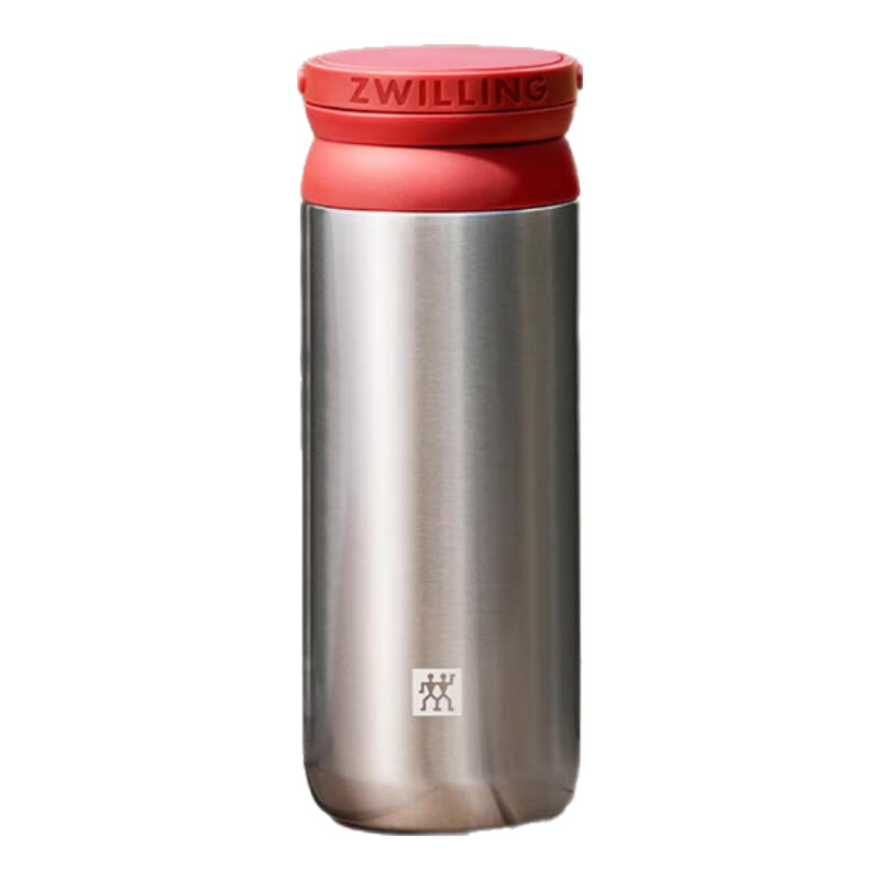 双立人（ZWILLING）保温杯杯子提手泡茶杯茶滤杯316L浆果红 450ml 116.18元（需领