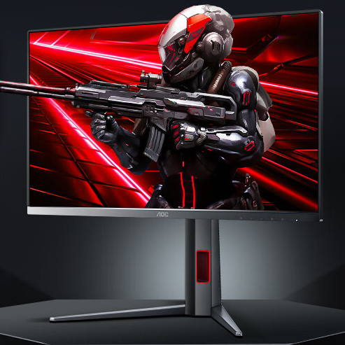 AOC G4宙斯盾 25G4S 24.5英寸 IPS FreeSync 显示器（1920×1080、310Hz、92%DC-P3、HDR400） 