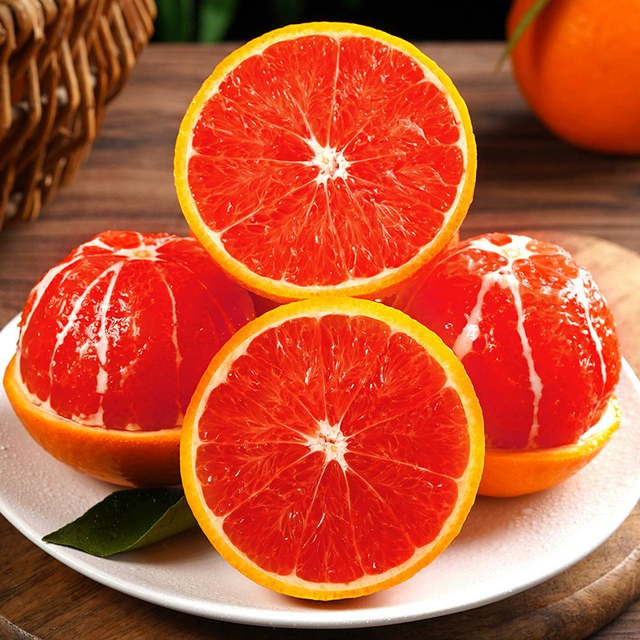 血橙新鲜水果秭归中华红橙子5斤 券后14.8元