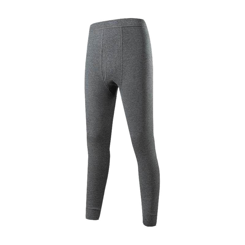 海澜之家 男士纯棉保暖裤秋冬全棉薄款男生修身打底棉毛裤秋裤 59元