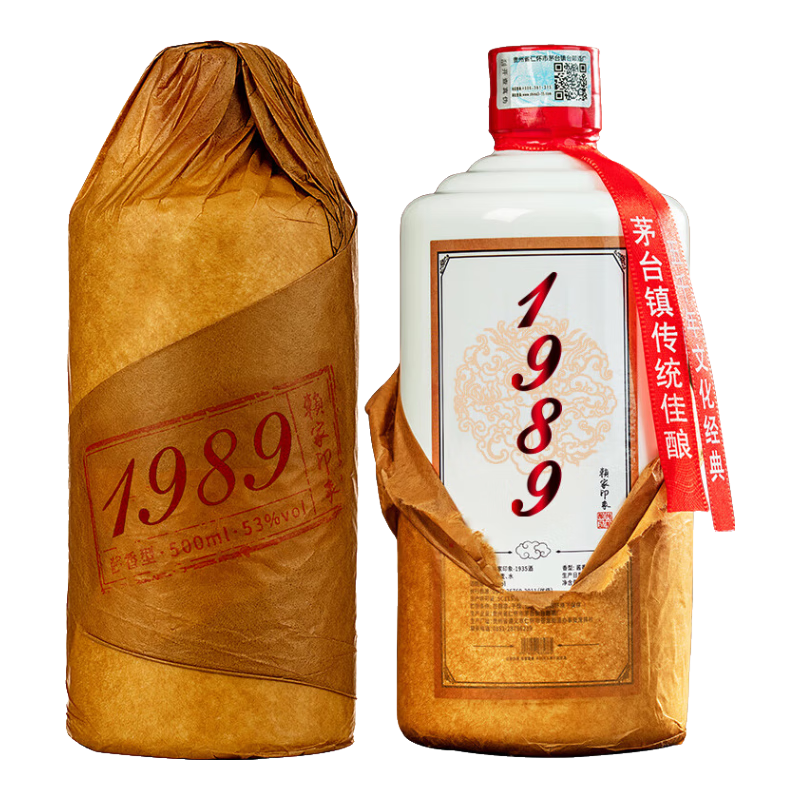 赖家印象 1989酱香白酒 53度 500mL 1瓶