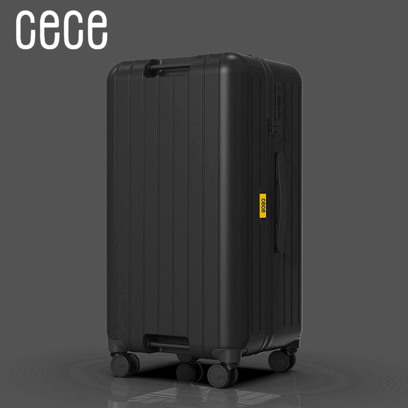 88VIP：CECE 多功能PC智能充电行李箱密码旅行箱大容量拉杆箱28寸男女皮箱 436.