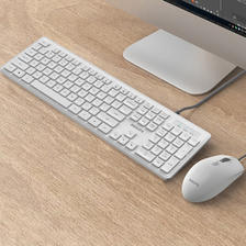 PHILIPS 飞利浦 键盘鼠标套装有线USB笔记本外接电脑台式游戏家用办公专用打