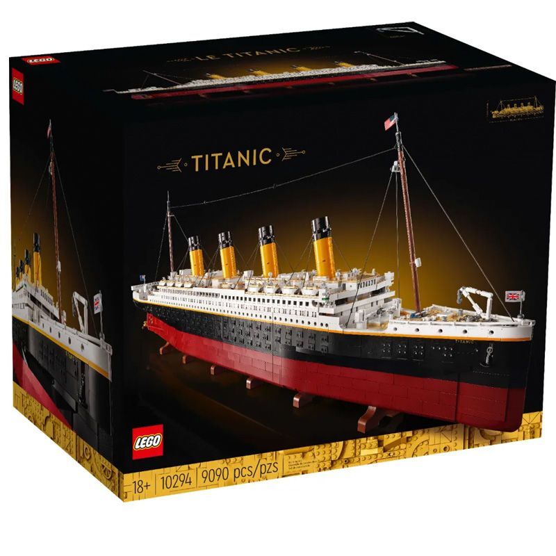 百亿补贴：LEGO 乐高 积木 10294泰坦尼克号 2870元