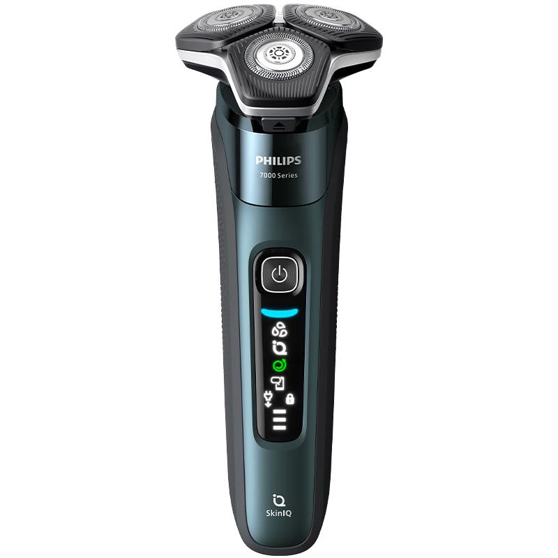 移动端、京东百亿补贴：飞利浦 微提切科技 男士电动剃须刀 无绳清洁中心 