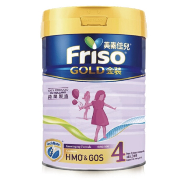 Friso 美素佳儿 金装系列 儿童奶粉 港版 4段 900g 163.71元（需用券）