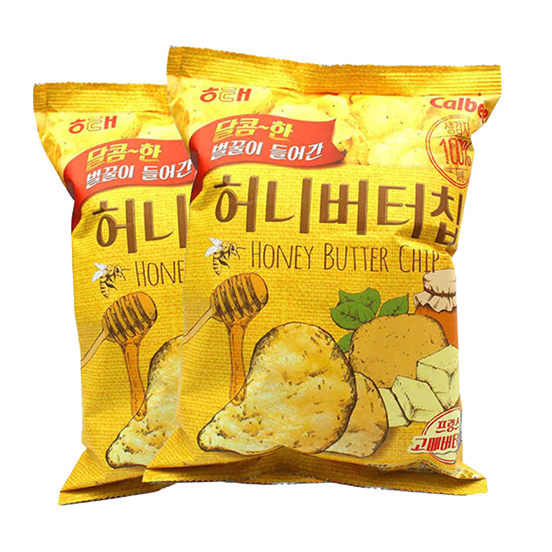 韩剧超人气零食、88VIP：Calbee 卡乐比 蜂蜜黄油薯片 60g*2袋 17.95元（需买5件，共89.77元，双重优惠）
