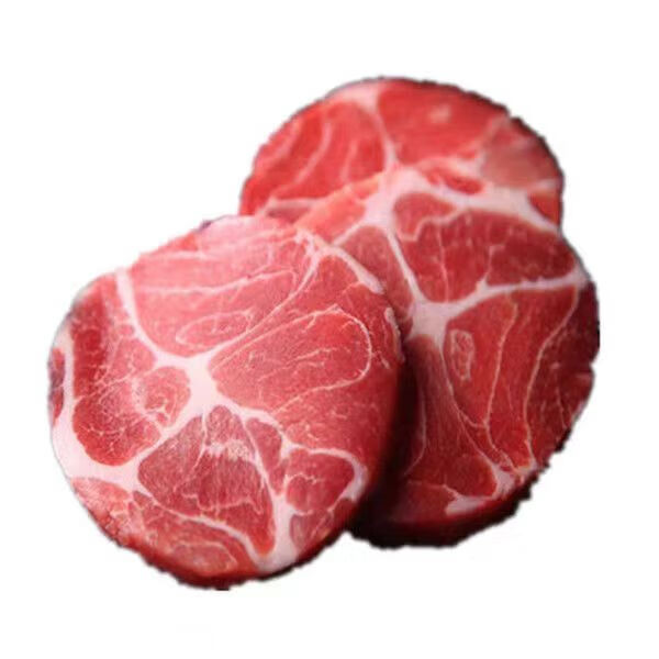 土猪梅花肉*5斤 17元