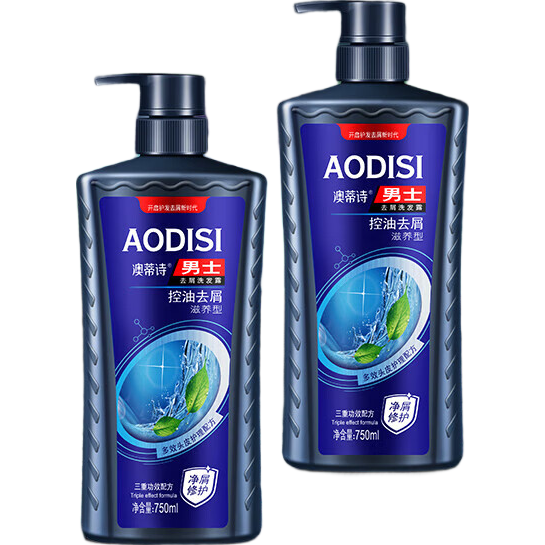 清扬平替男士控油去屑止痒洗发露 400ml 5.4元 包邮