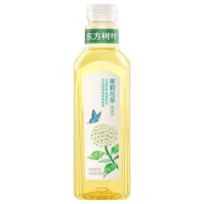 农夫山泉 东方树叶 茉莉花茶 大瓶装 900ml 3.9元 包邮