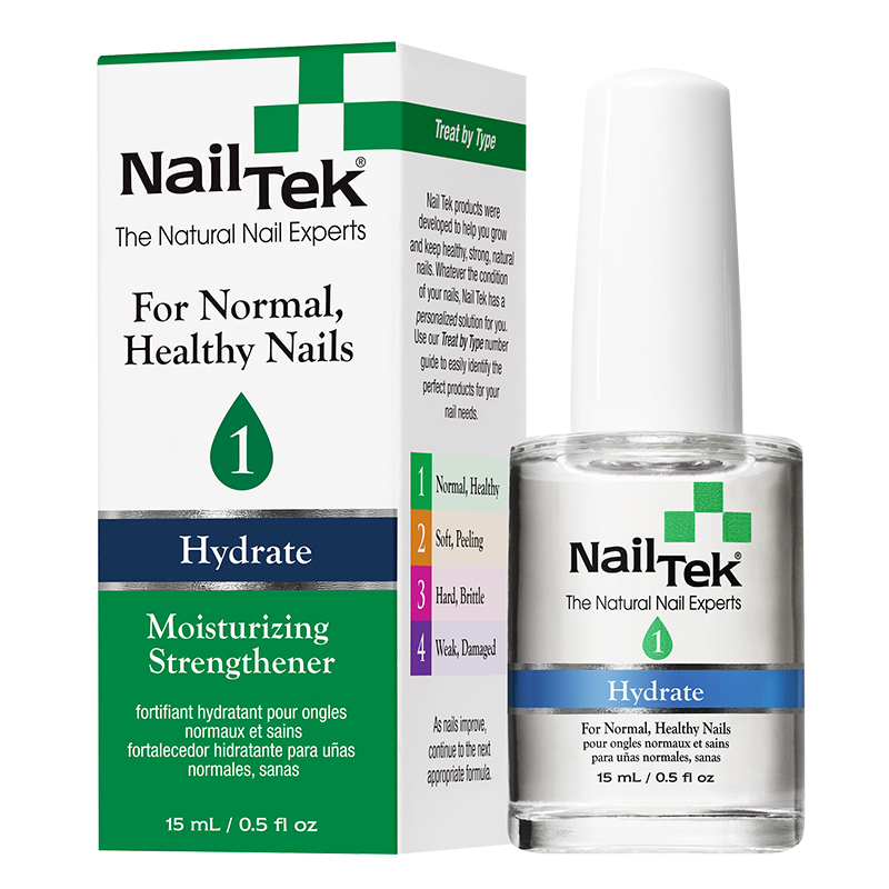 NAILTEK 润甲护甲油指甲营养护理透明底油亮油二合一生长水甲油女 89元