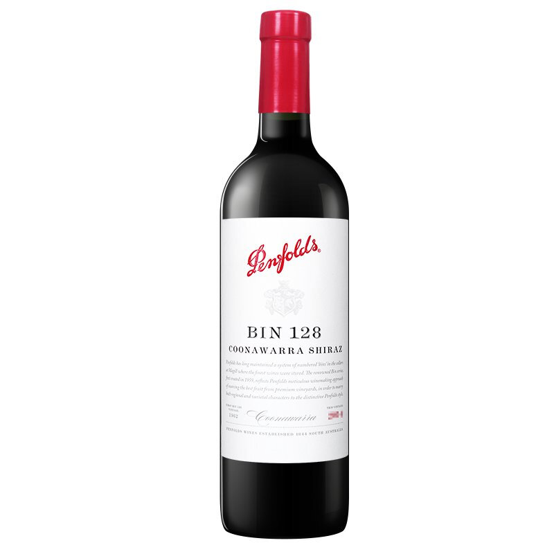 Penfolds 奔富 Bin128 库拉瓦拉设拉子干型红葡萄酒 750ml 237.6元