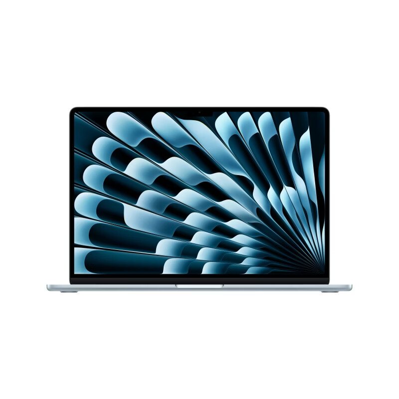 Apple AI/MacBook Air15英寸M5 (10+10核) 16G 512G天蓝色笔记本电脑MDVQ4CH/A 7394.15元（需