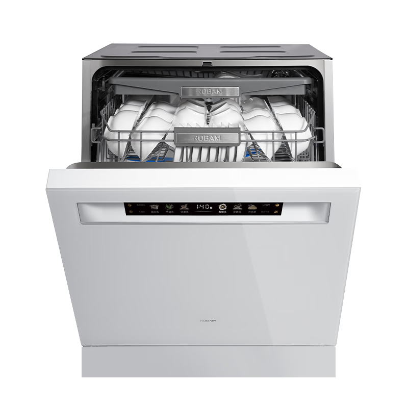 PLUS会员:老板 盐系G2白17套+3懒人嵌入式洗碗机 W76A-G2 4856.8元