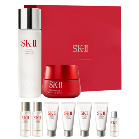 plus会员，京东百亿补贴：SK-II 神仙水75ml+大红瓶面霜50g 赠神仙水70ml+洁面20g*