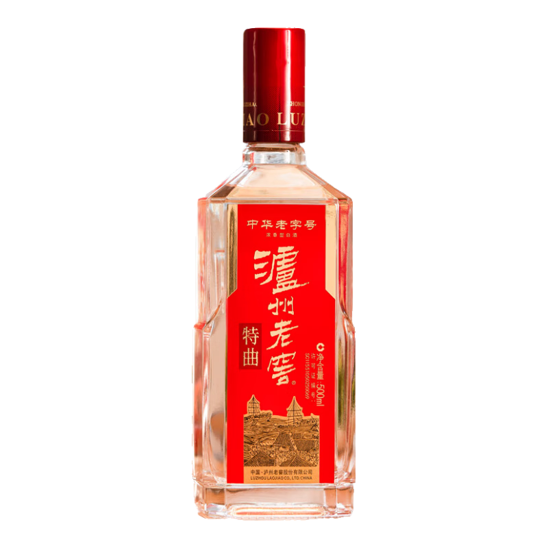 泸州老窖 特曲 52度 浓香型 500ml 1瓶 272元