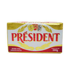 PRÉSIDENT 总统 黄油块 淡味 500g 57.5元