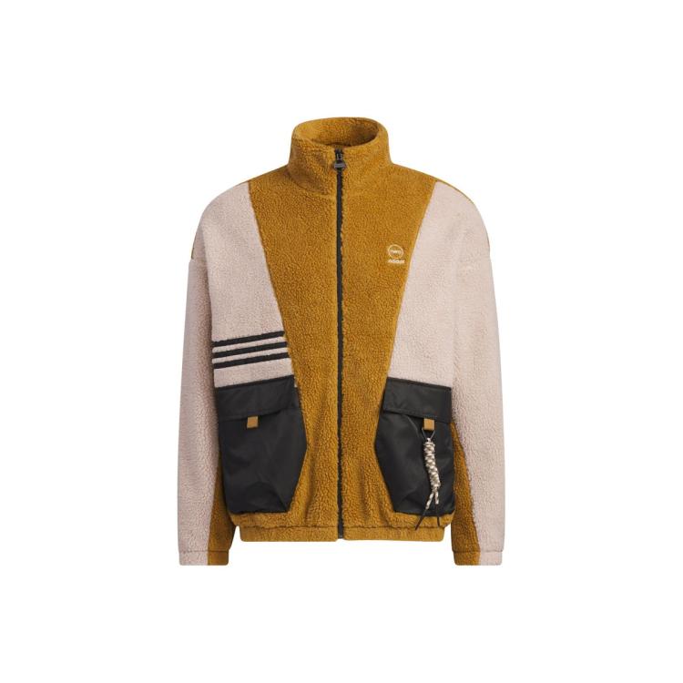 adidas NEO adidas 百搭简约摇粒绒夹克 157元