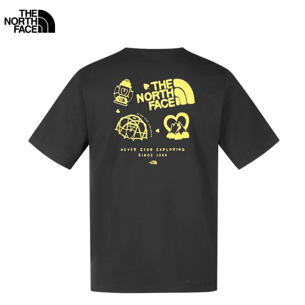 京东百亿补贴：北面 短袖T恤CAMP情侣款定制印花户外休闲透气26春夏新款|8JSK