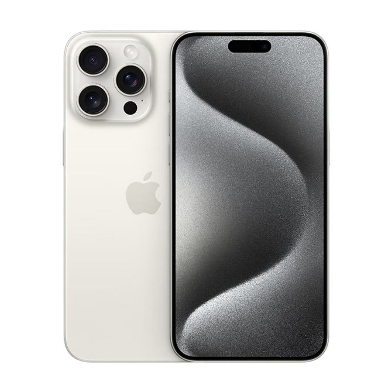 20点开始：Apple 苹果 iPhone 15 Pro Max (A3108) 1TB 白色钛金属 5G手机 12949元