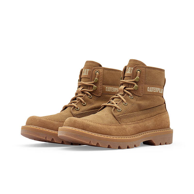 CAT 卡特马丁靴工装靴男鞋25春男士户外高帮牛皮休闲风工装短靴 259.96元（需