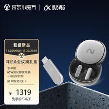 iFLYTEK 科大讯飞 录音降噪会议耳机Nano+ 无线蓝牙耳机会议狗套装 1301.9元