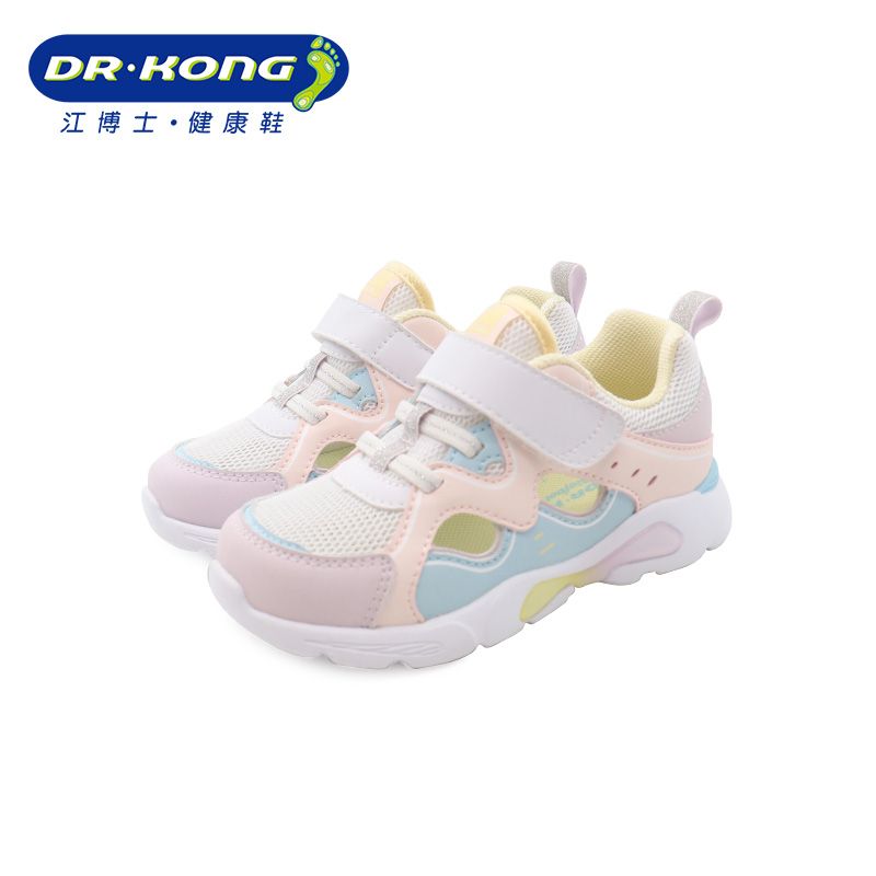 百亿补贴：DR.KONG 江博士 女童鞋幼儿魔术贴鞋儿童舒适百搭宝宝学步鞋B140214