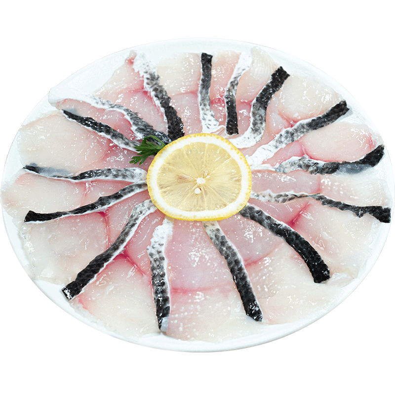 中洋鱼天下 冷冻中段免浆黑鱼片250g 7.90元