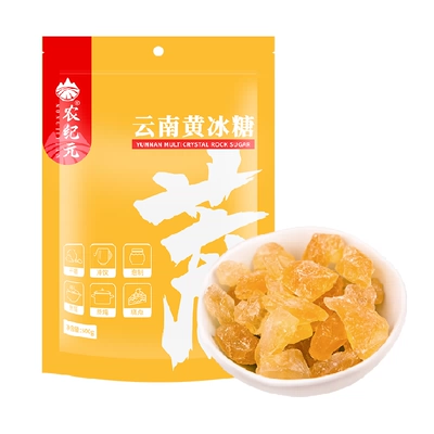 农纪元小粒多晶黄冰糖 6.14元