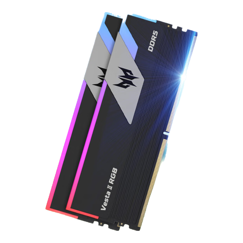 31日20点：PREDATOR 宏碁掠夺者 Vesta II 炫光星舰 DDR5 7200MHz台式机内存条 32GB(16GB
