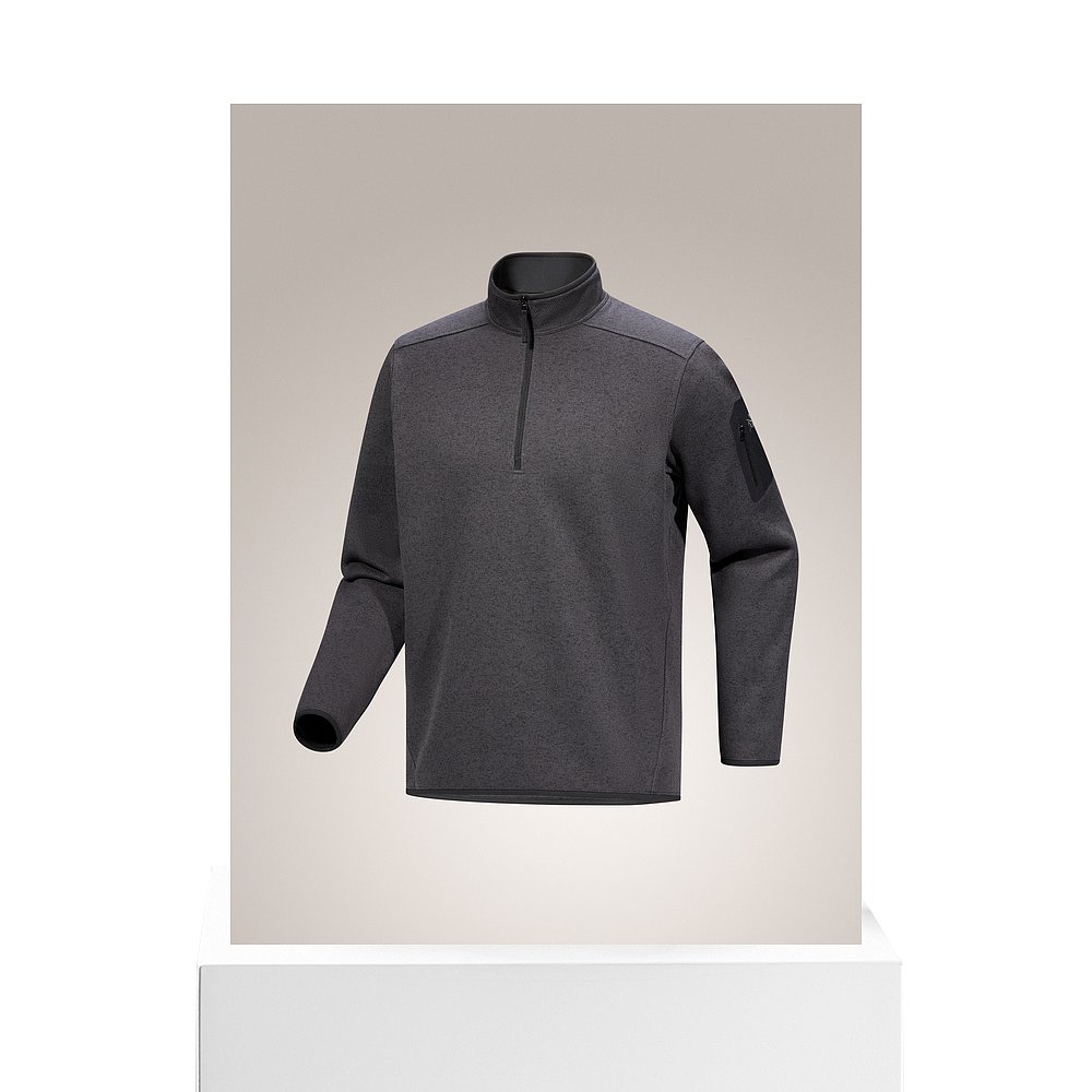 ARC'TERYX 加拿大始祖鸟Covert 1/2男款户外徒步休闲半拉链卫衣 1221.04元