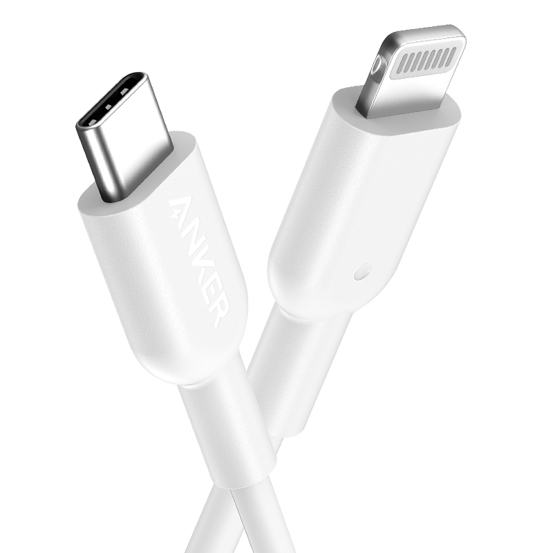 Anker 安克 A8632622 MFi认证 Type-C转Lightning数据线 0.9m 64.8元