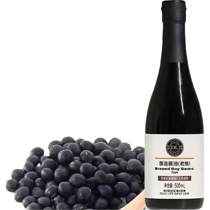 胖东来 黄豆老抽酱油 500mL×1瓶 0添加特级 11.78元 包邮
