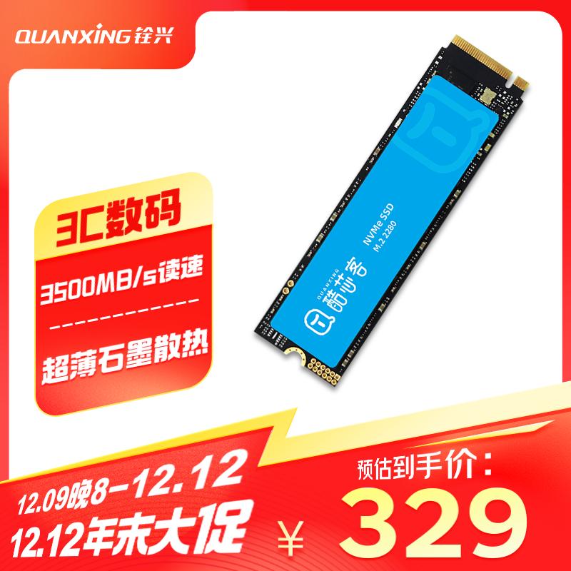 QUANXING 铨兴 酷芯客 1TB SSD固态硬盘 M.2接口 PCIe3.0 P300 ￥169