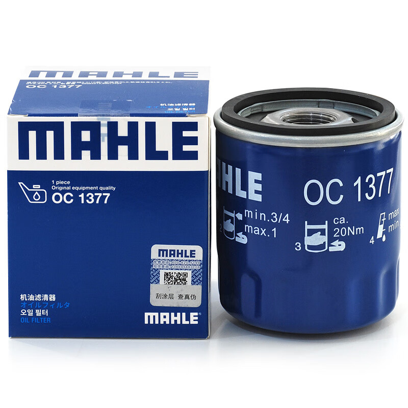 MAHLE 马勒 OC1377 机油滤清器 23.1元（需买3件，共69.3元）