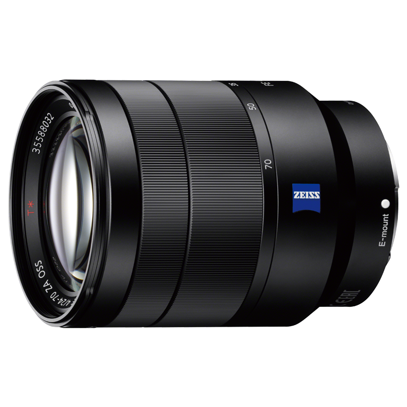 SONY 索尼 Vario-Tessar T* FE 24-70mm F4 ZA OSS全画幅蔡司标准变焦微单相机镜头 E卡