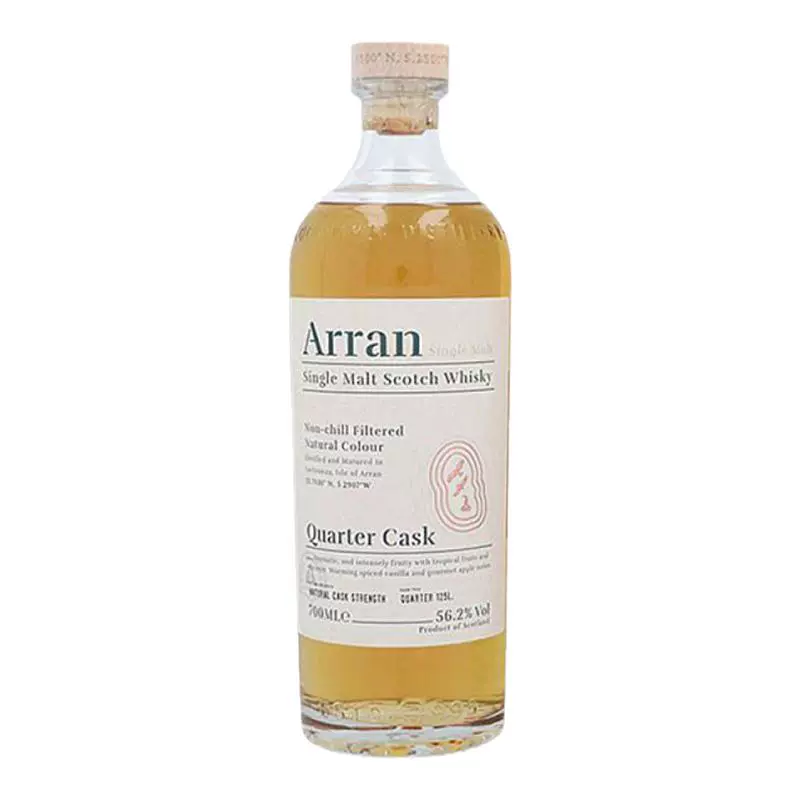 Arran 艾伦 单一麦芽威士忌口味浓郁礼盒装进口洋酒700ml ￥173.5