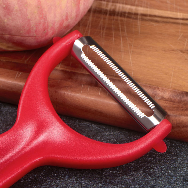 米卡乐 不锈钢水果削皮刀去皮厨房多功能刨刀家用削苹果刮皮刀土豆削皮器