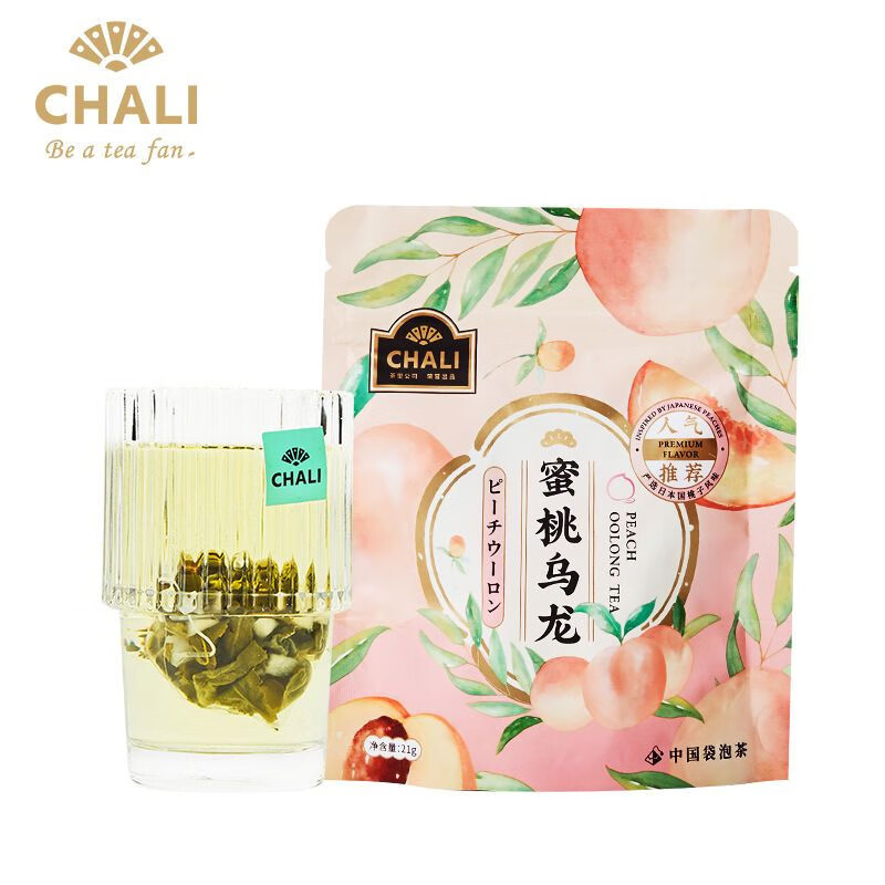 CHALI 茶里 蜜桃乌龙冷泡茶 7包 9.9元（需用券）