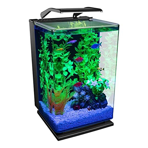 Glofish 水族箱套件鱼缸 含led 照明和过滤 Multi 5 Gallon Portrait Kit 6元 亚马逊中国 逛丢 实时同步全网折扣