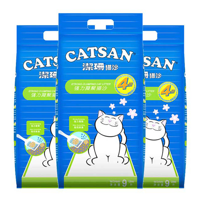 CATSAN 洁珊 膨润土猫砂 69.92元（需用券）