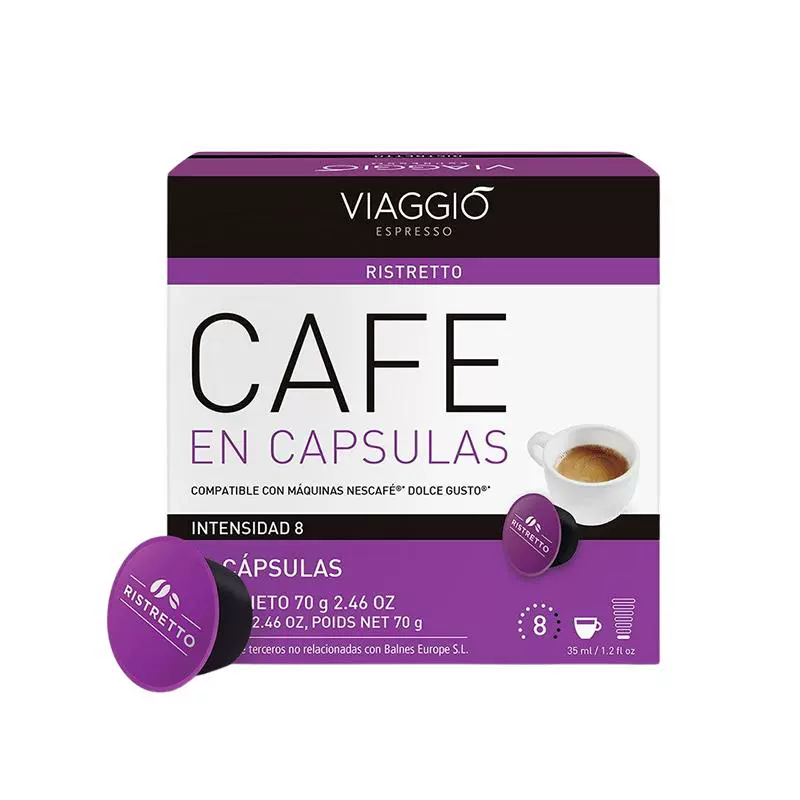 VIAGGIO ESPRESSO 多趣酷思西班牙进口 胶囊咖啡浓缩黑咖啡10粒 ￥8.4