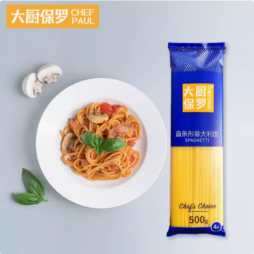 大厨保罗 CHEF PAUL 意大利面速食 500g 6.9元（需用券）