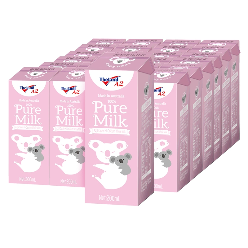 限地区、88VIP：Theland 纽仕兰 A2β-酪蛋白全脂纯牛奶 200ml*24盒 56.05元包邮（需