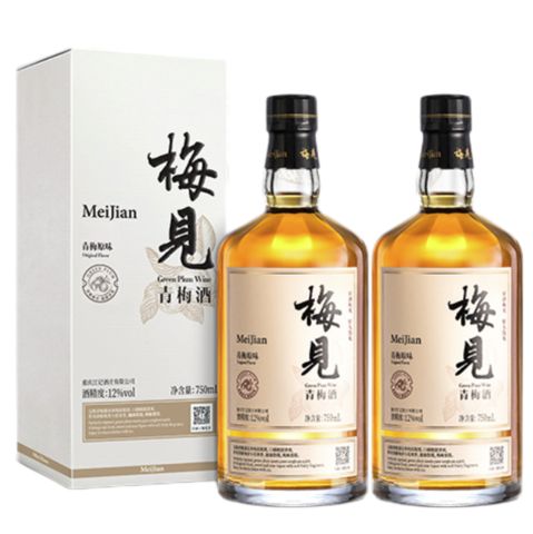 MeiJian 梅见 青梅酒 12%vol 750ml*2瓶 双瓶装 106元（需用券）