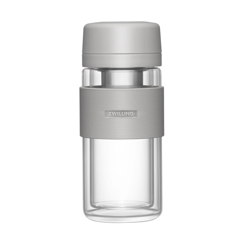 ZWILLING 双立人 双层玻璃茶滤杯 灰色-310ml 99元（需用券）